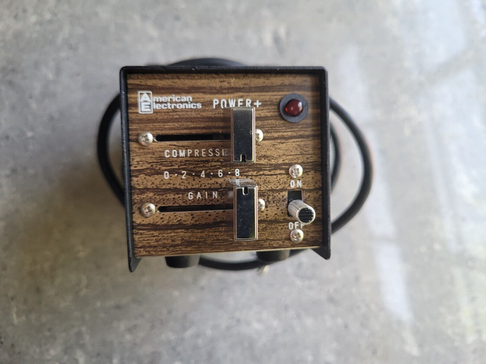 American Electronics AE 95-334 Speech Processor Compression Gain Ham Radio NOS