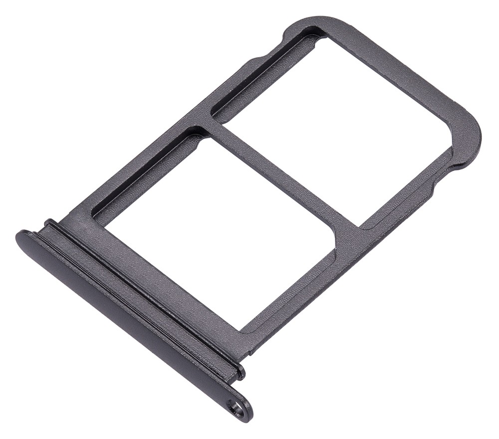 Replacement Dual Sim Card Tray Compatible For Huawei P20 (Black)