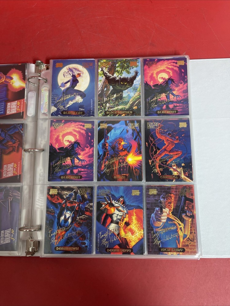 1994 Marvel Masterpiece SP ED Lot 232 Card