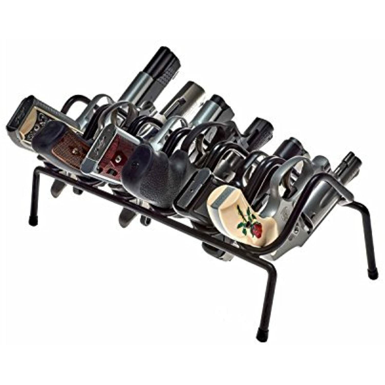 6 Hunting Pistol Handgun Rack Maximize Storage Space Easy Carriage Tactical Tool