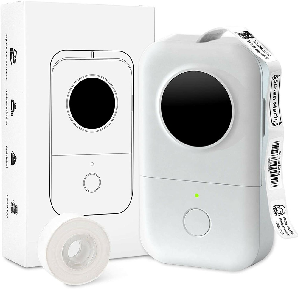 Phomemo D30 Mini Label Maker Machine Portable Wireless Small Thermal Printer