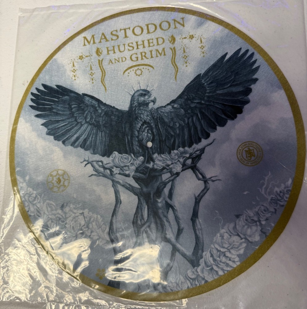 Mastodon Hushed & Grim turntable slipmat