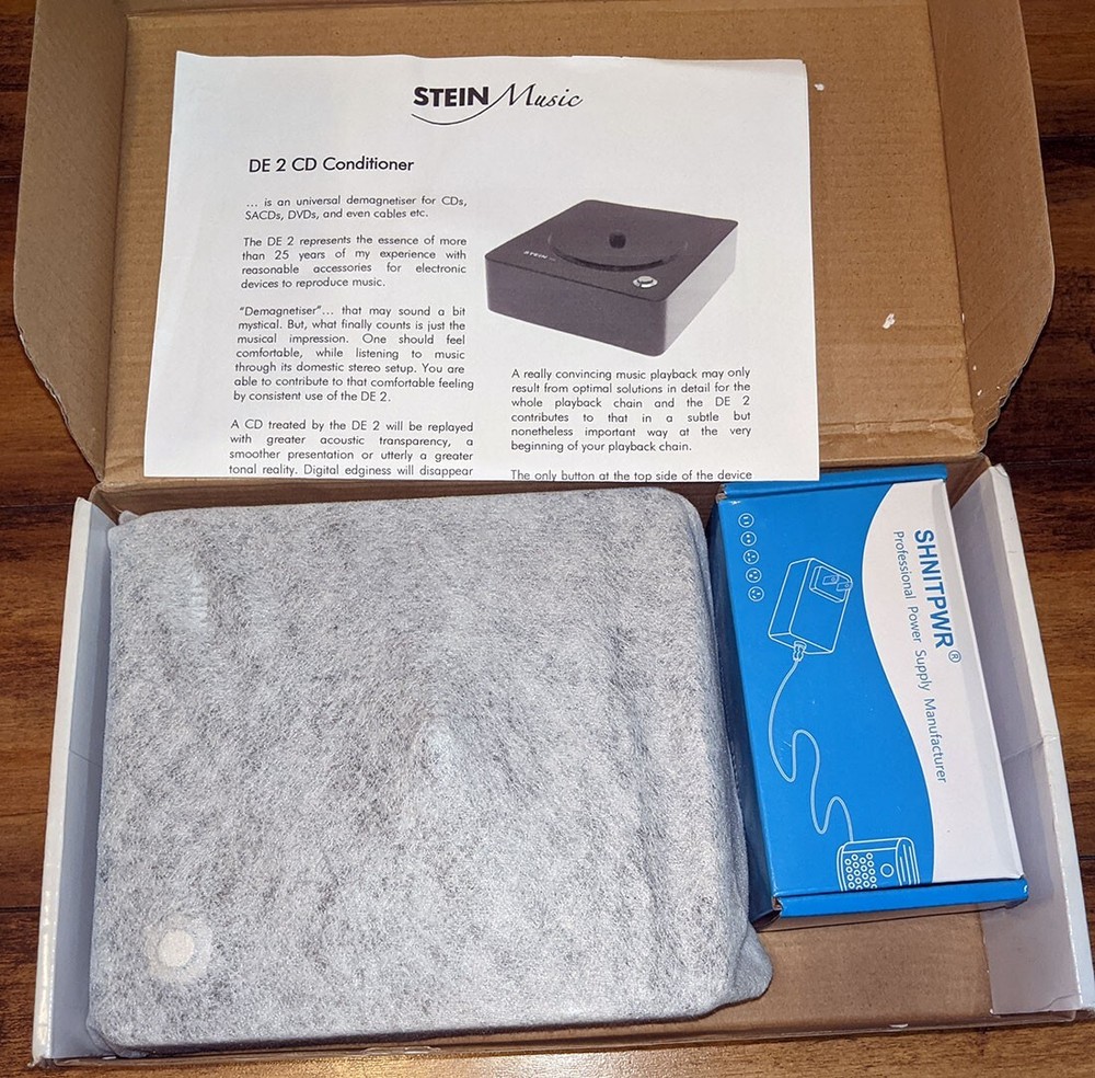 Stein Music / DE-2 CD Conditioner In Box (SteinMusic) DE2 CD
