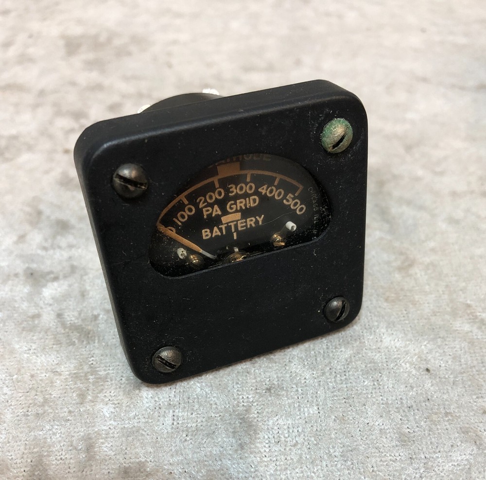 Vintage PA Cathode Meter w/ box