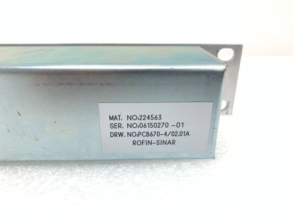 ESD Electronics LasCon-CPU K.3784.01 Laser Control Interface w/ PCB670-4/02.01A