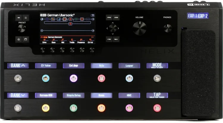 guitar effects pedal board