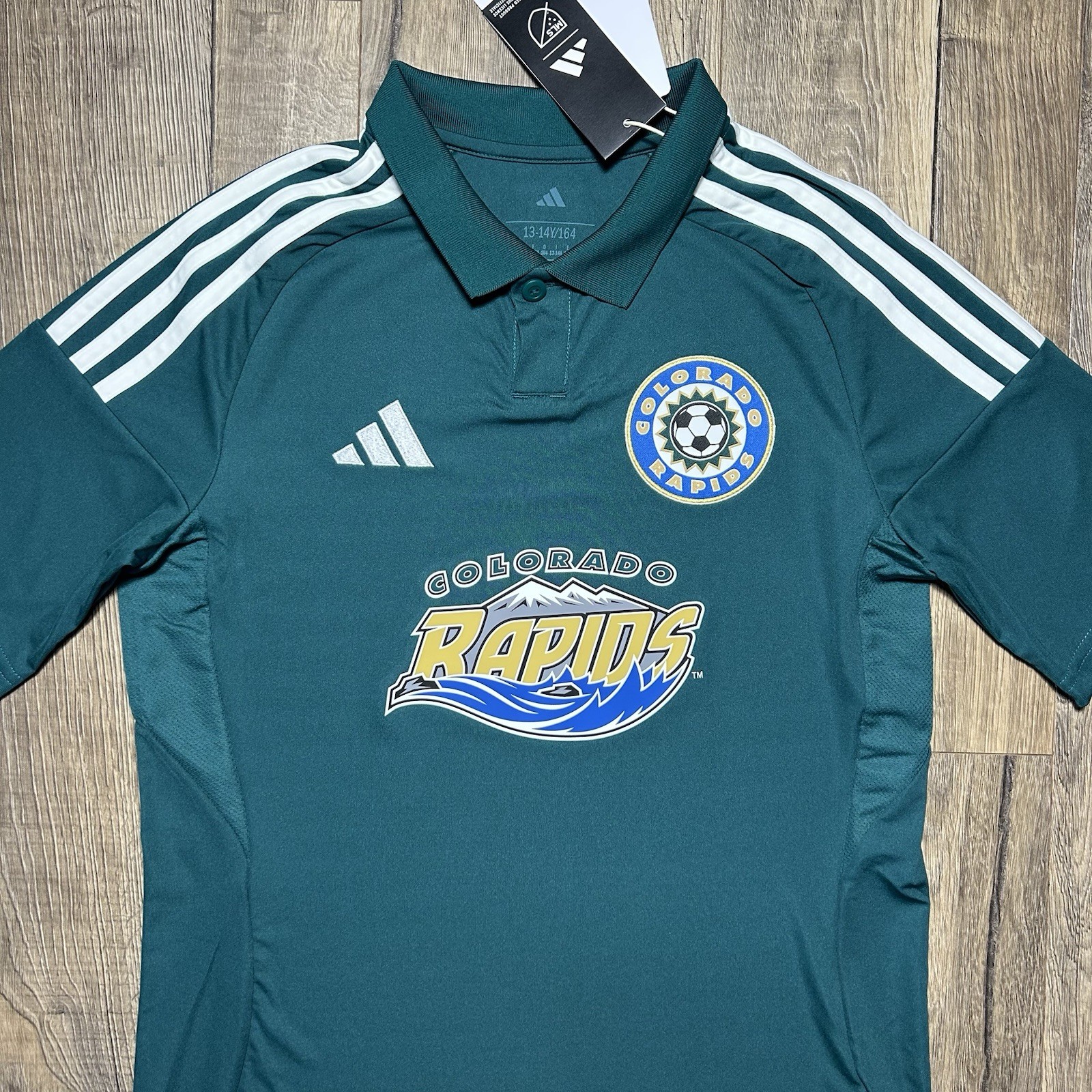 NWT Adidas Colorado Rapids 2025/26 Archive Third Soccer Jersey Youth Kids XL $80