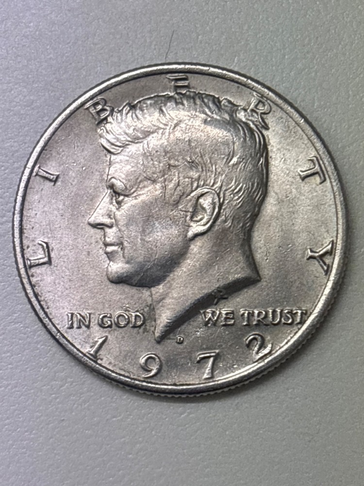 1972-D 50C Kennedy Half Dollar