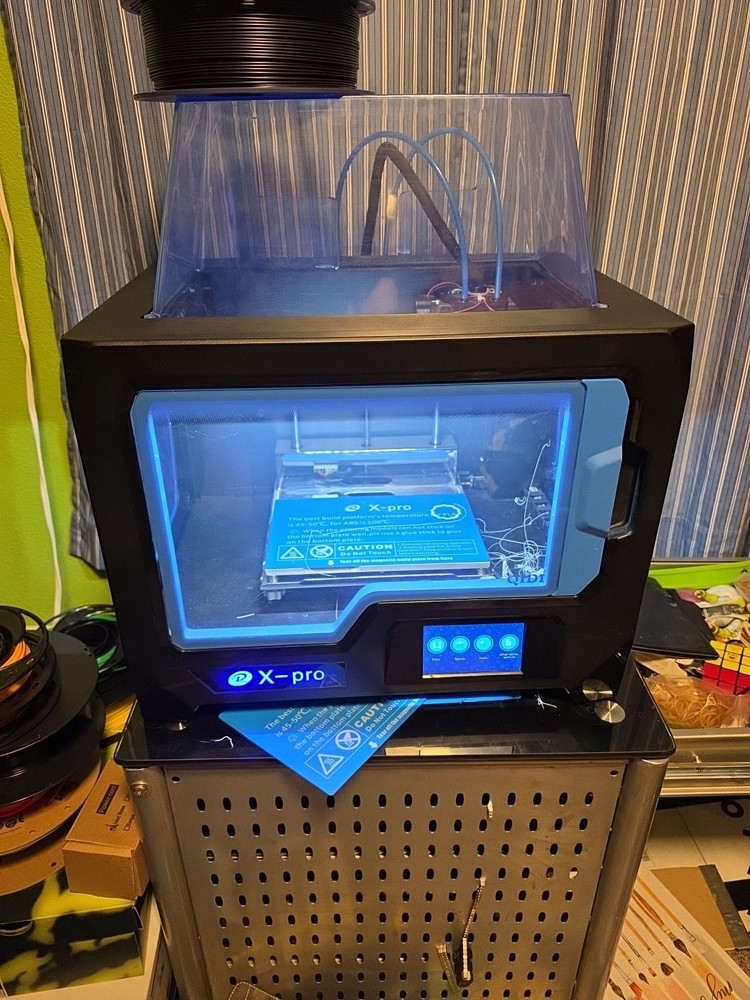 QIDI Technology X-Pro 3D Printer with Power Cable and Extras