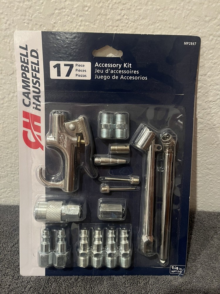 Campbell Hausfeld Air Compressor 17 Piece Accessory Kit