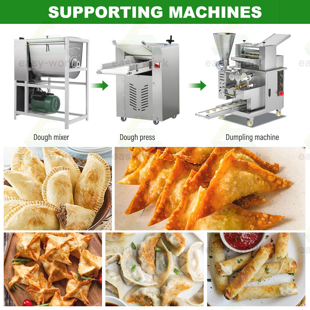 Automatic Electric Dough Pressing Circulating Sheeter Roller Dough Press Machine