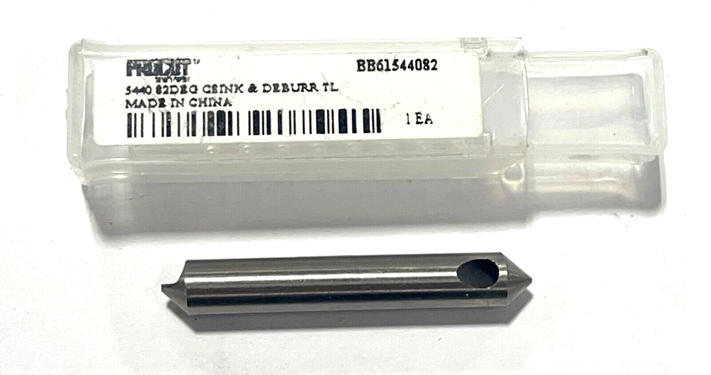 ProCut #0 HSS Double End Countersink Deburring Tool 1/16" to 15/64" Diameter