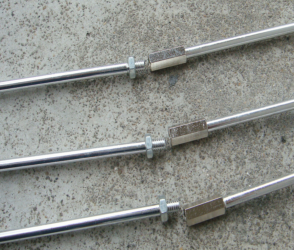 1/4 wave Professional GP Aluminum alloy Antenna FM Transmitter BNC/TNC +Cable