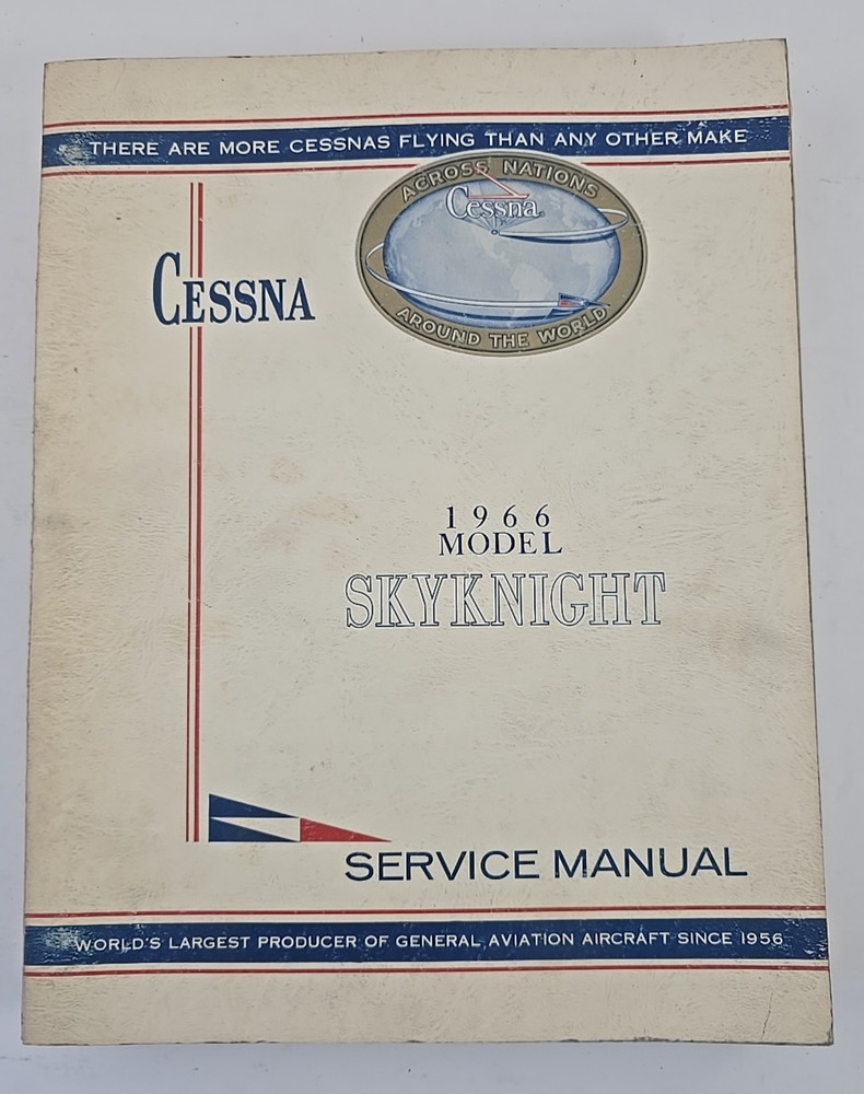 1966 Cessna Model Skynight Service Manual