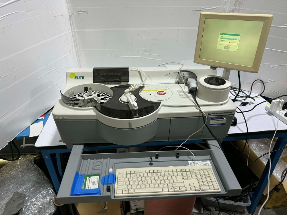 Instrumentation Laboratory ACL Elite Coagulation Analyzer System with Software