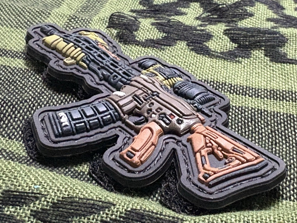 PvC 3D AR… Morale Tactical Hook And Loop Patch High Quality 3d