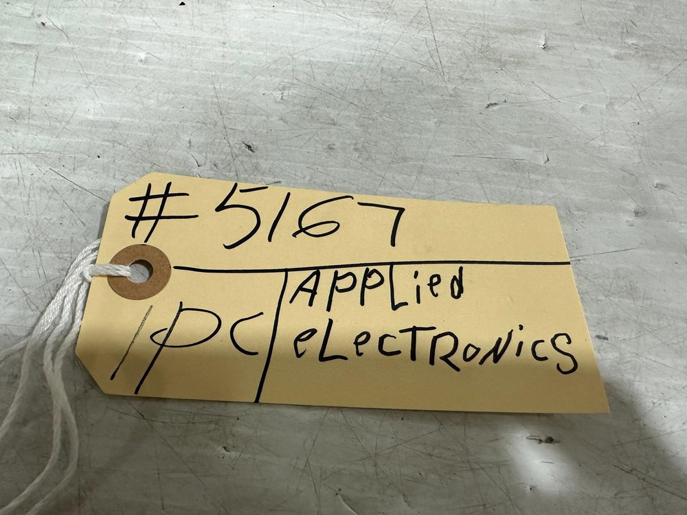 Applied Electronics Rack-Mount Power Distro Rack Panel #5167 (One) THS