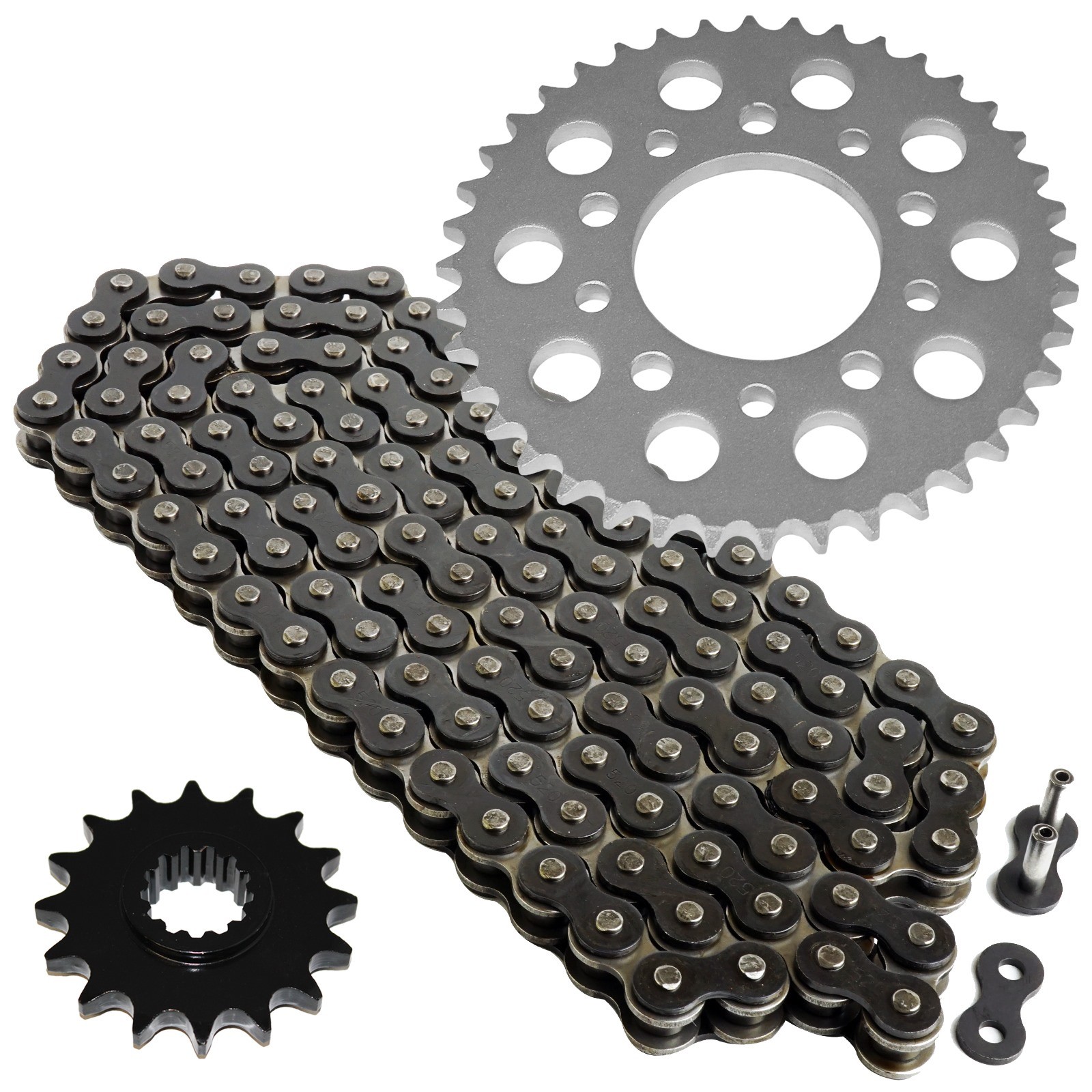 Black Drive Chain And Sprocket Kit for Honda VF750C Magna 750 1994-2004