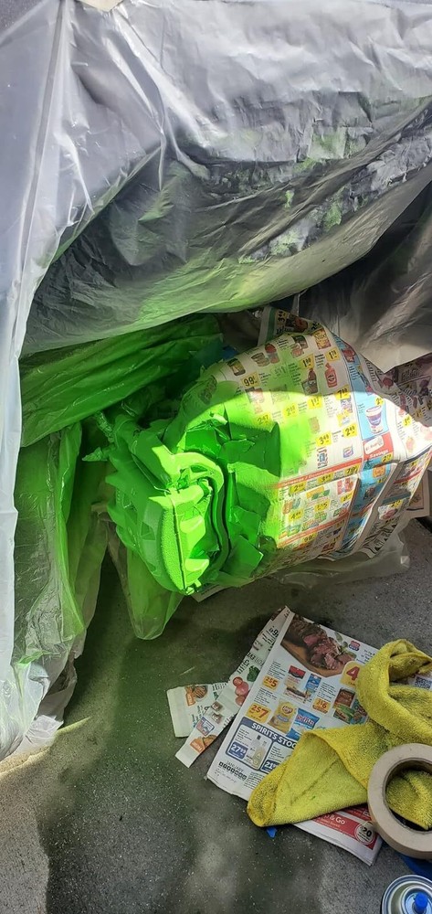 Lime Green Coating Spray Can Brake Caliper Engine Custom Ceramic Paint High Temp