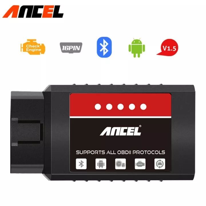 ANCEL OBD2 Code Reader Bluetooth Auto Diagnostic Tool OBDII Scanner For BMW/FORD