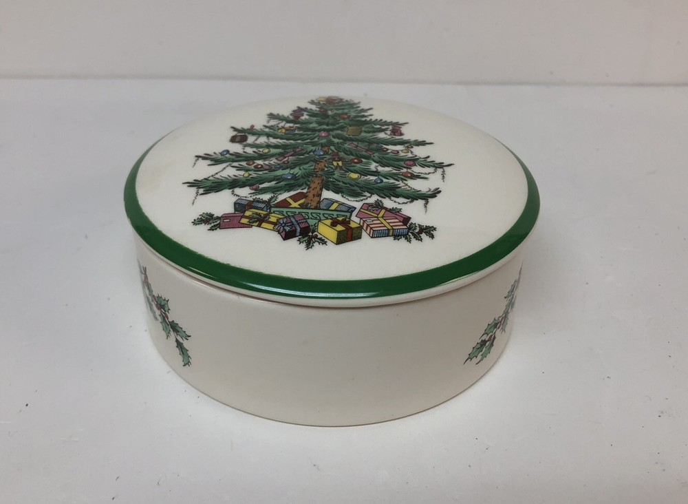 Spode Christmas Tree Bon Bon Dish - no box -