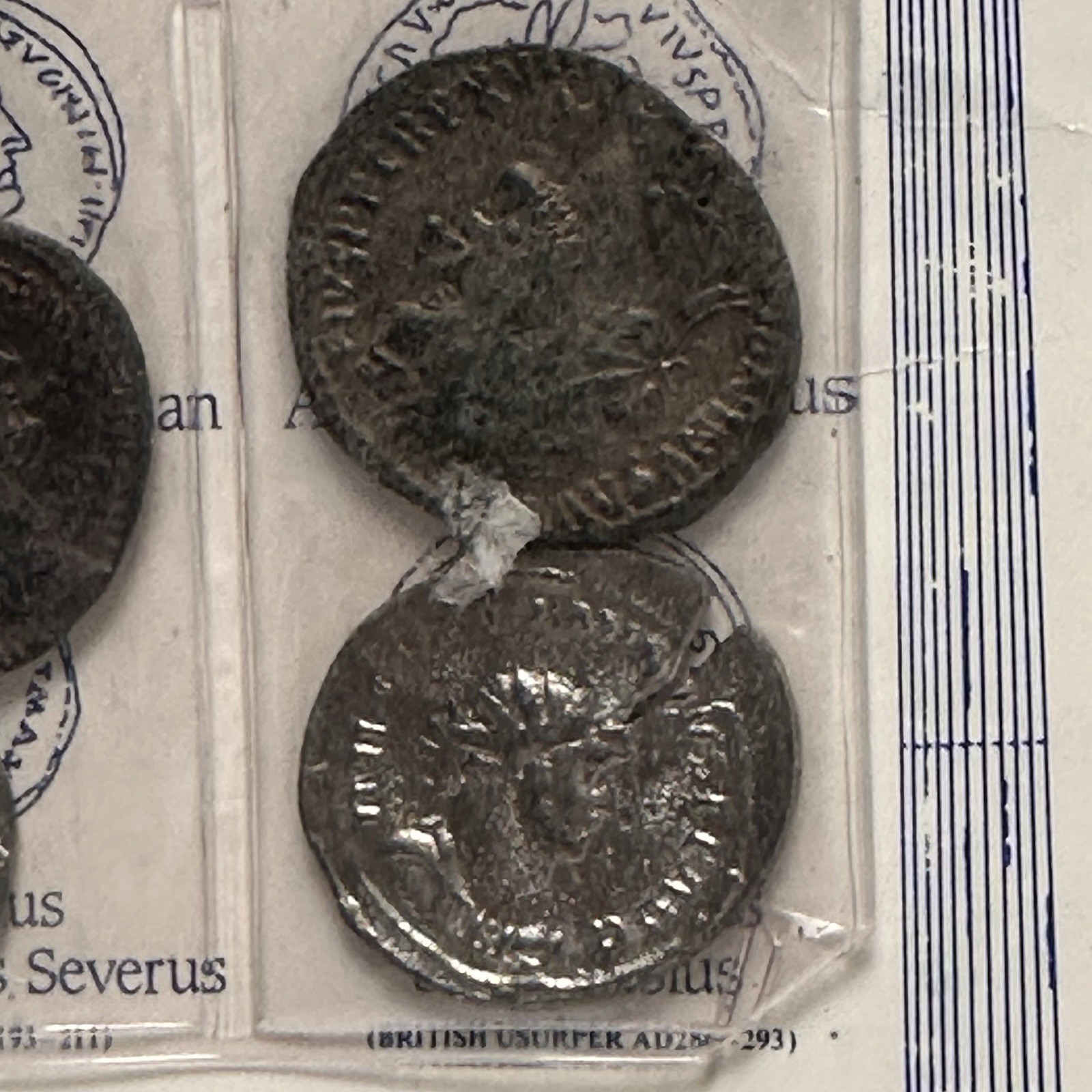 Reproduction Replica Roman Coins Set II The Romans in Britain Museum of London