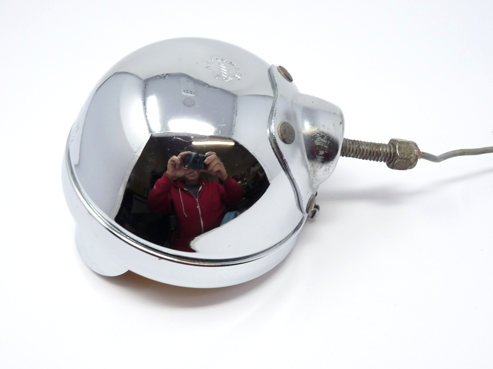 VINTAGE HARLEY DAVIDSON GUIDE 62 PANHEAD AUXILIARY FOG PASSING SPOT LAMPS LIGHTS