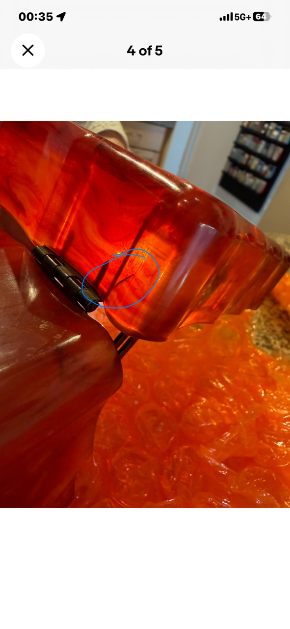 Antique Catalin General Electric L-622, Tube Radio, “ Jewel Box” Style