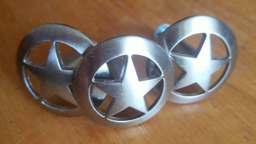 NWOT Lone Star Door Knobs - Set Of 3