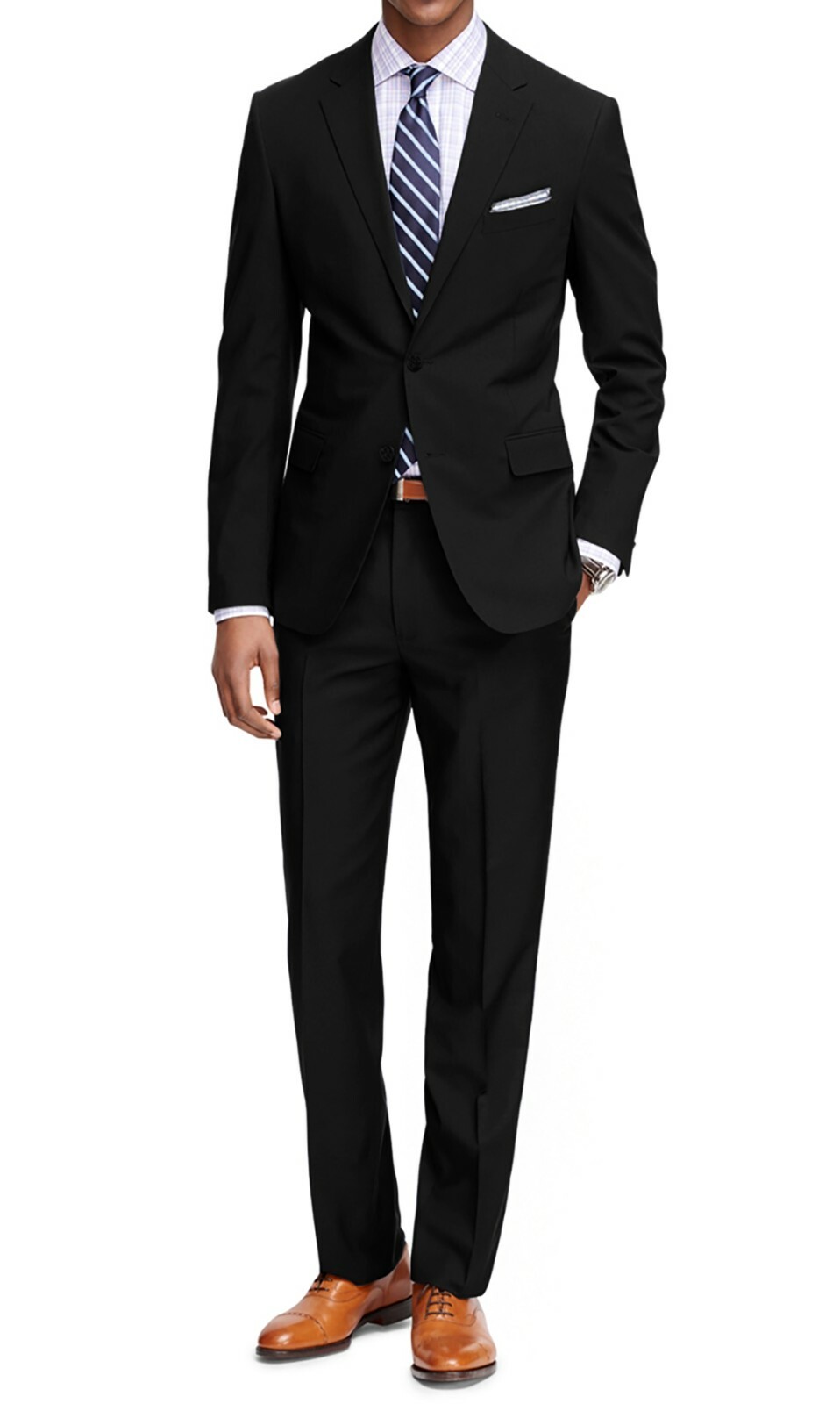 Braveman Men's Two Piece Classic Regular Fit Suits