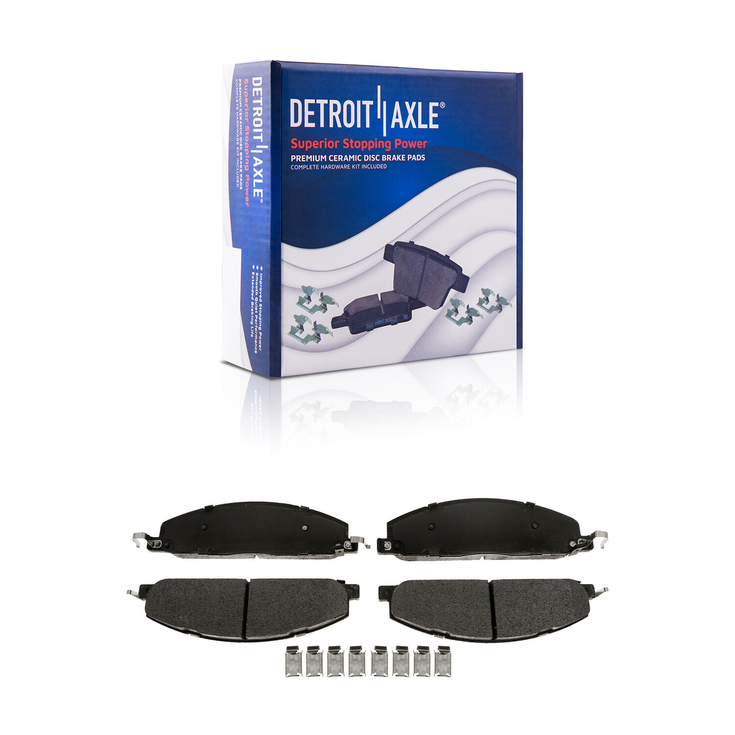 10pc Front & Rear DRILLED Rotors + Ceramic Brake Pads for Dodge Ram 2500 3500