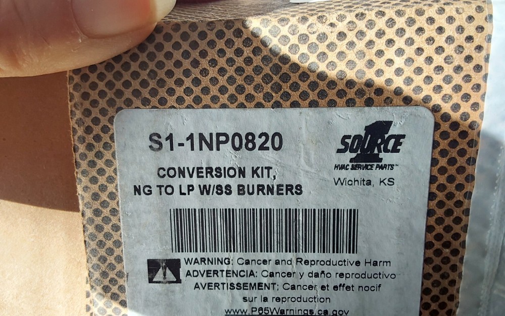 SOURCE 1 Conversion kit S11NP0820