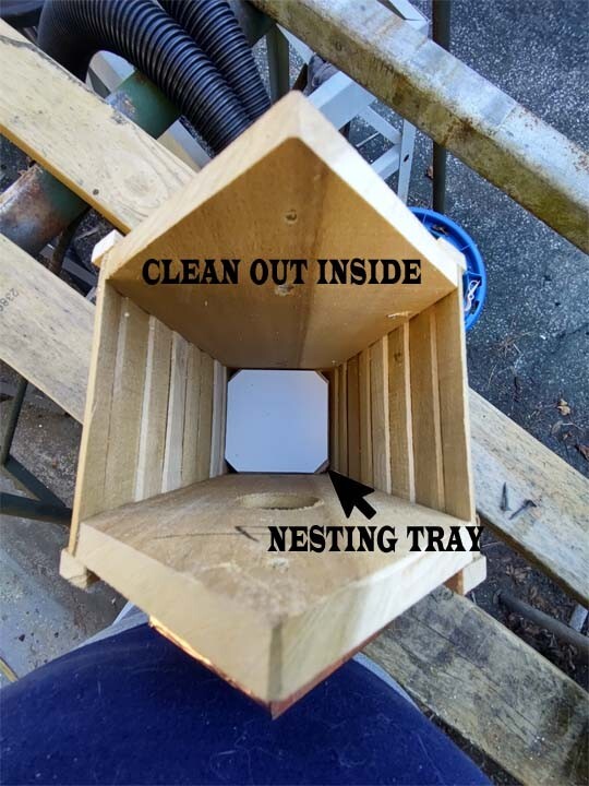 Bluebird House With Copper-Clad Roof