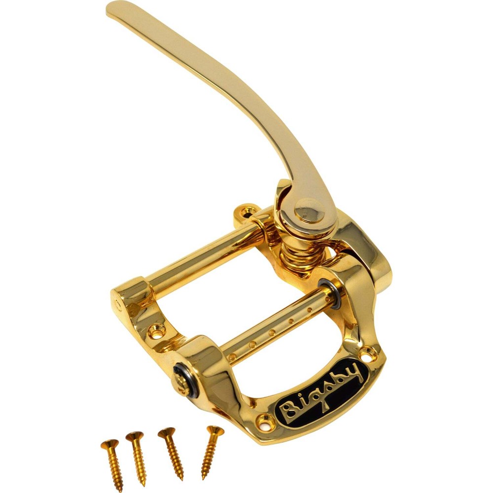 Bigsby Tailpiece Kalamazoo Series B5 String-Through, Gold