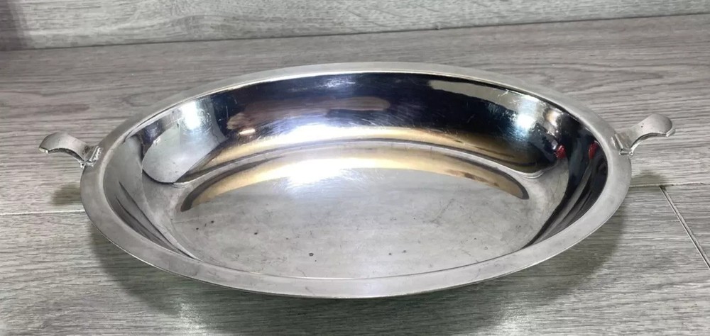 Silver Plated Entrée / Serving Dish Vintage