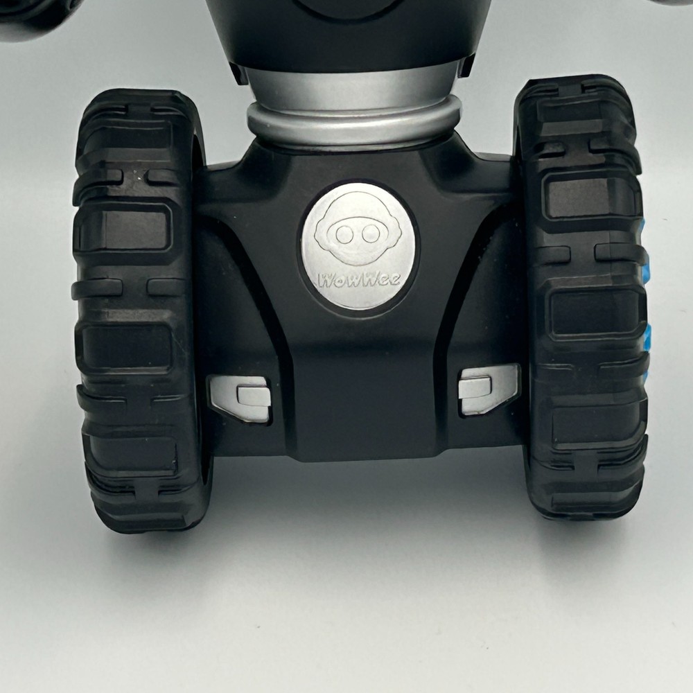 MIP WowWee Toy Coding Rolling Robot 0820 Black/Silver Smart App -Works! 2013