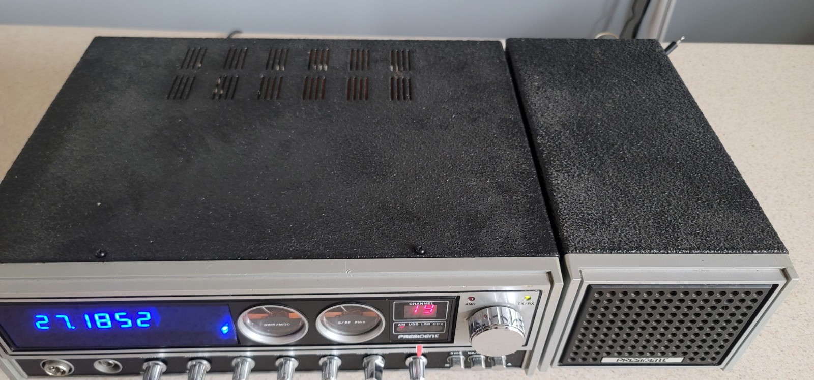 CB BASE RADIO PRESIDENT MADISON AM SSB W/ EXTRAS