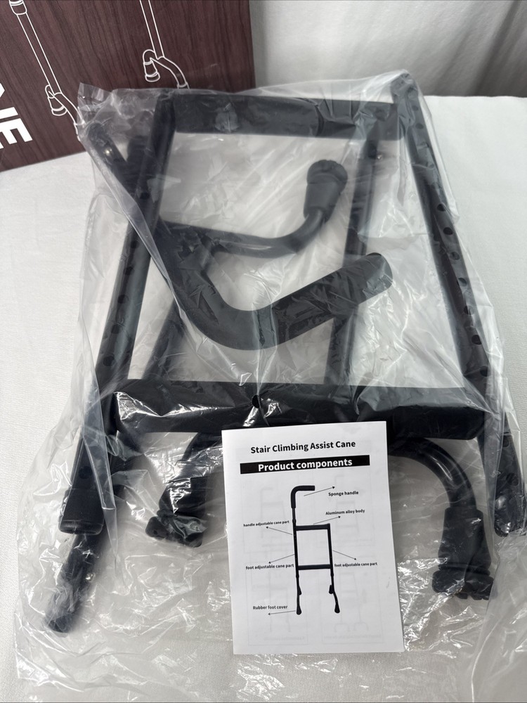 2 Way Use Stair Climbing Stability Assist Cane