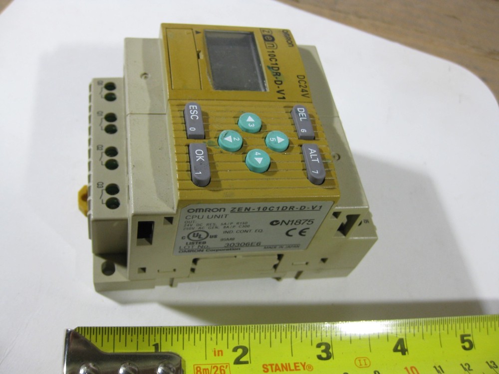 Omron ZEN-10C1DR-D-V1 Programmable Controller CPU