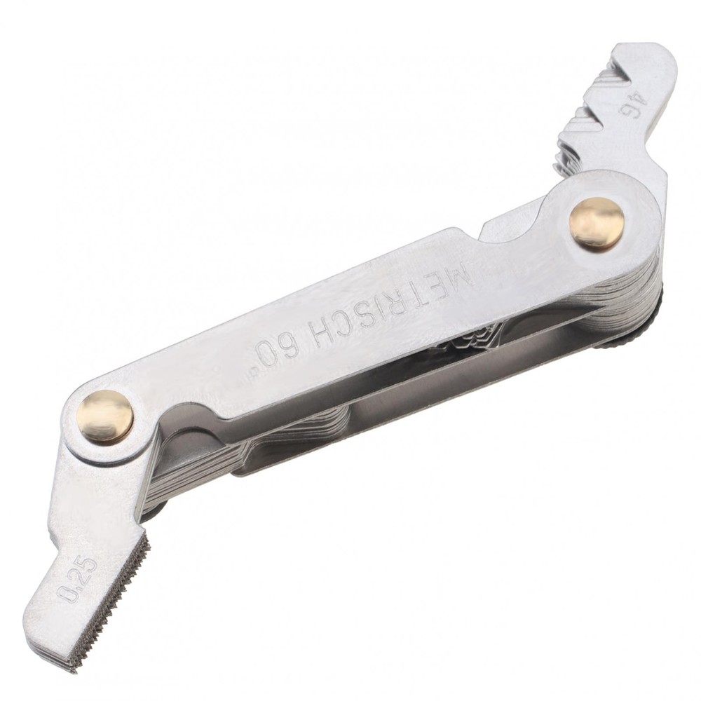 Multi-Size Thread Gauge - Metric & Imperial for Screw Thread Measurement 52PC