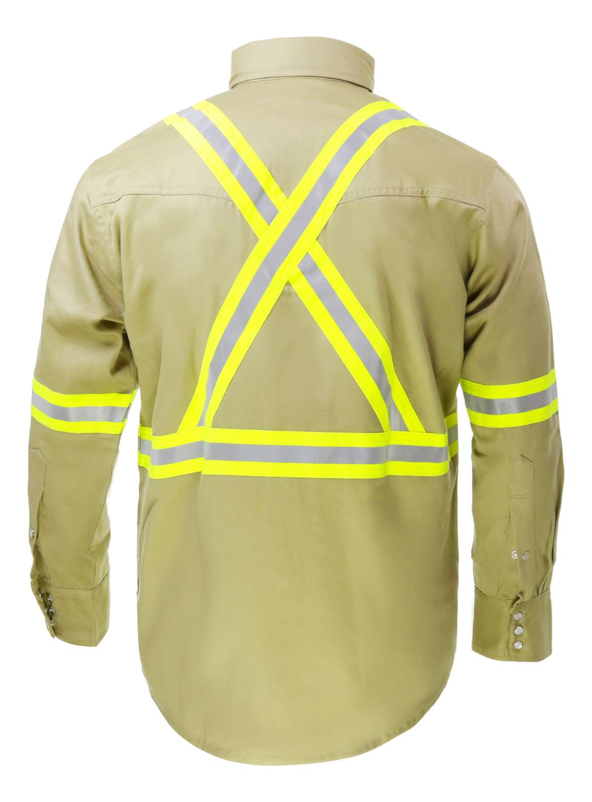 Flame Resistant FR High Visibility Lightweight Work Shirt