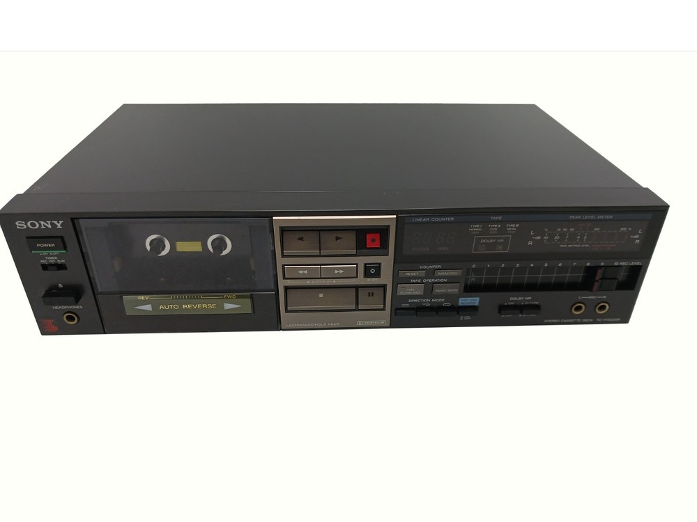 Sony TC-FX520R Single Deck Stereo Cassette Player Recorder - READ DESCRIPTION