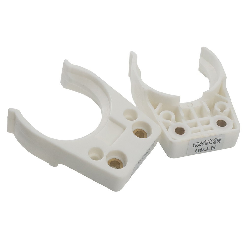 Optimized BT40 Tool Holder with Antibend Bracket for Engraving Machines