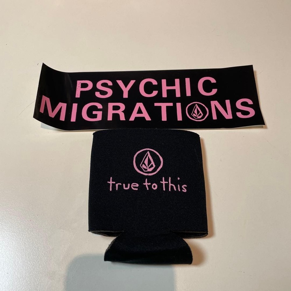 Volcom Sticker Koozie Psychomigrations