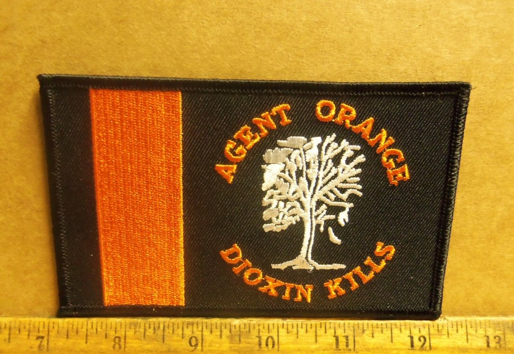 Agent Orange Dioxin Kills Embroidered Patch