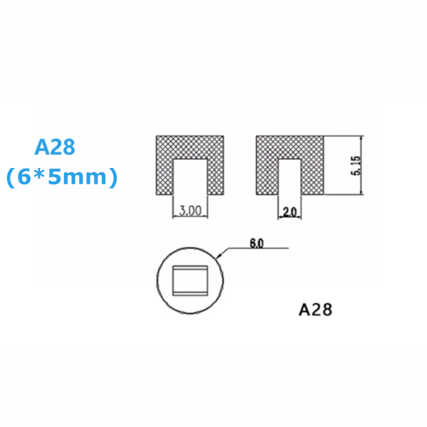 Button Cap A04/A06/A28 Push Button Switch Hat For 5.8*5.8/7*7/8*8/8.5*8.5 Switch