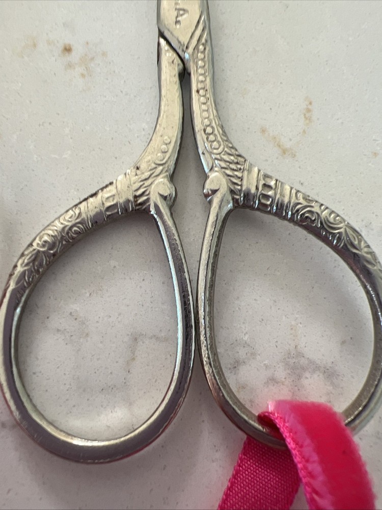Antique Mini Scissors (3 Pair) Unique (Germany, USA)