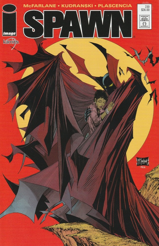 Image Mexico SPAWN #230 Todd McFarlane COLOR & SKETCH Variant