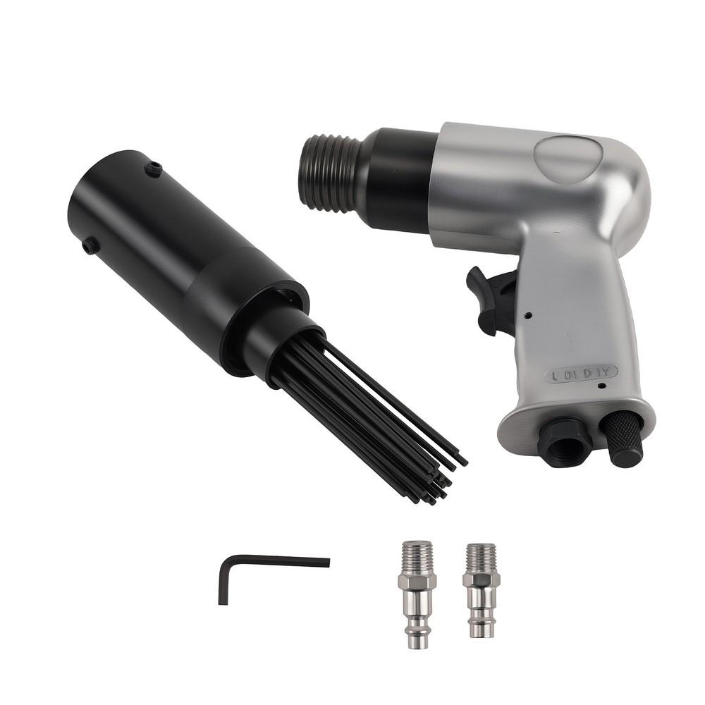 Needle Scaler Air Pneumatic Rust Corrosion Slag Remove Deburring Cleaning Tool