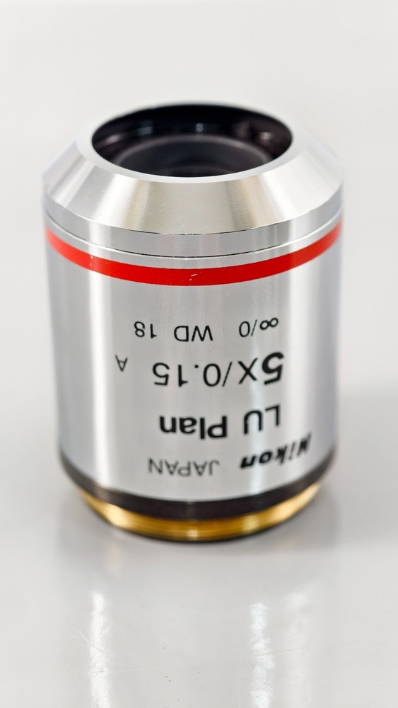Nikon Microscope Objective LU Plan Fluor 5x 0.15 BD
